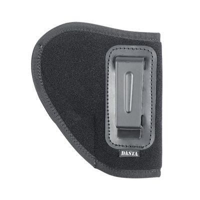 Funda interior de cinturón para revólver 2,5"-3" con clip de acero (marco pequeño, diestros)