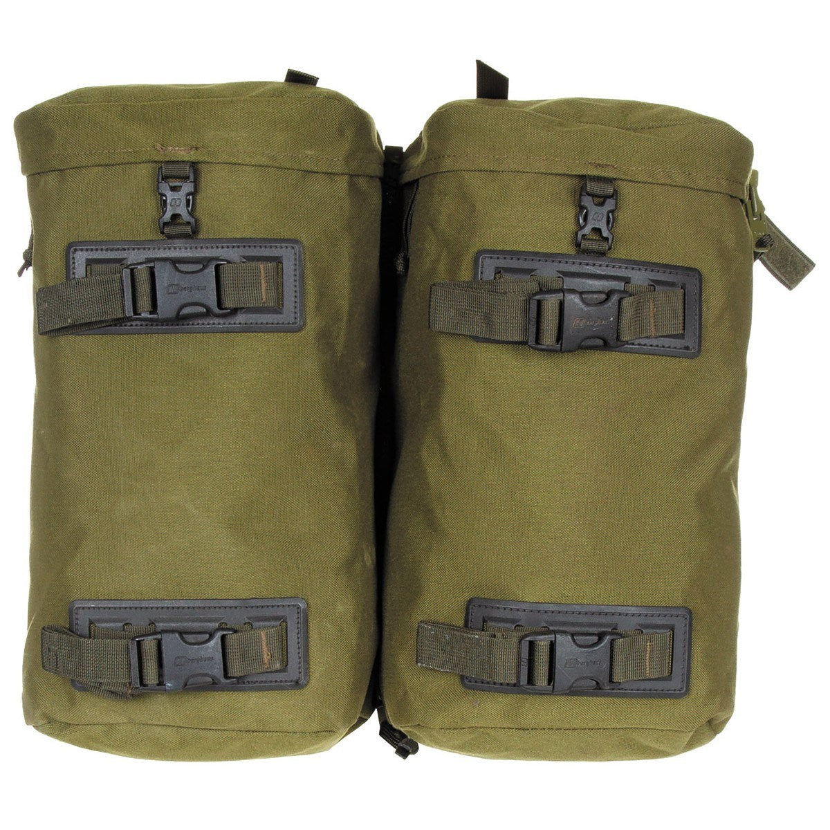 Mochila Berghaus Crusader 90+20L verde usada - vista general