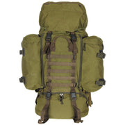 Mochila Berghaus Crusader 90+20L verde usada - vista general