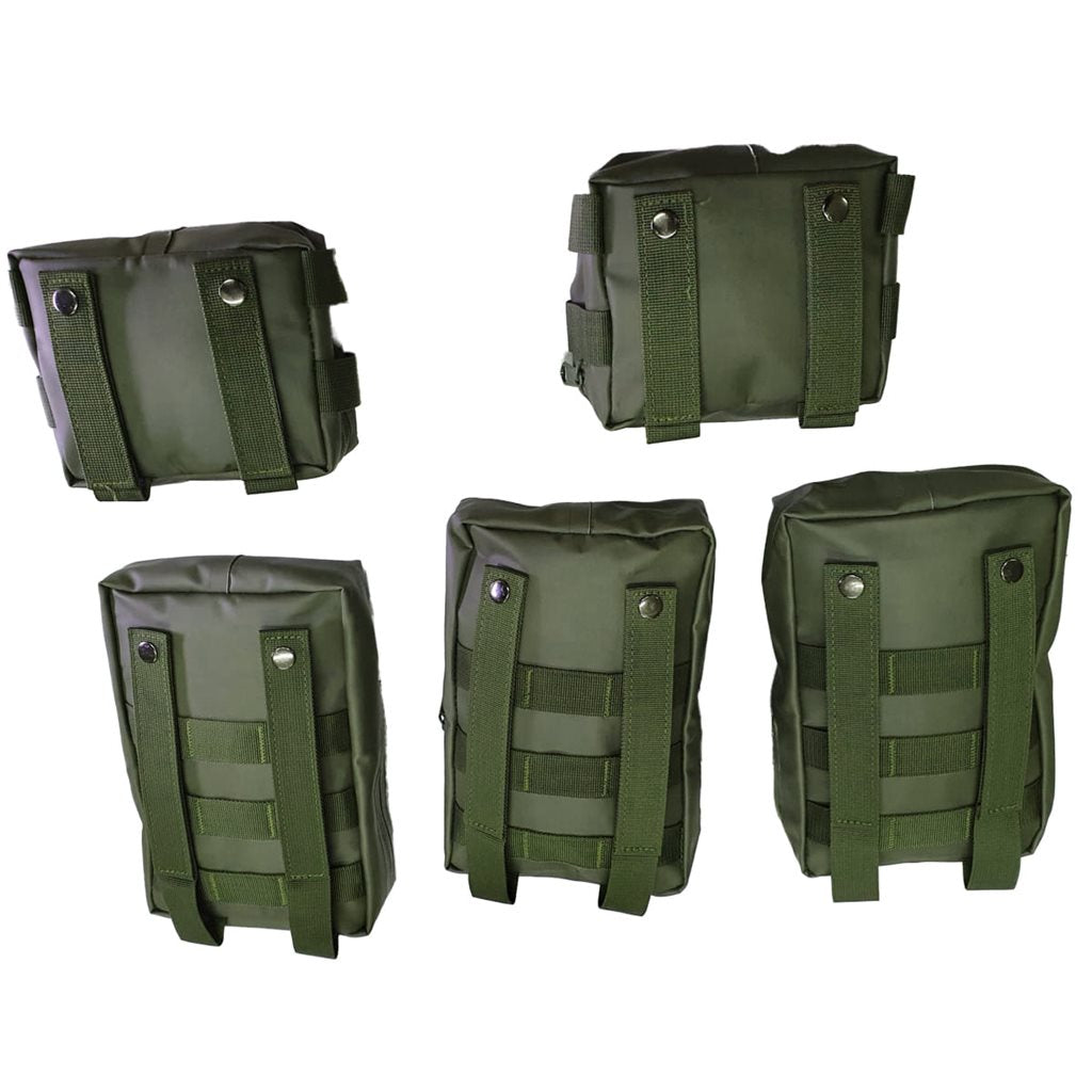 Mochila ARMY-X-TREME 70 l impermeable verde con bolsillos MOLLE/PALS