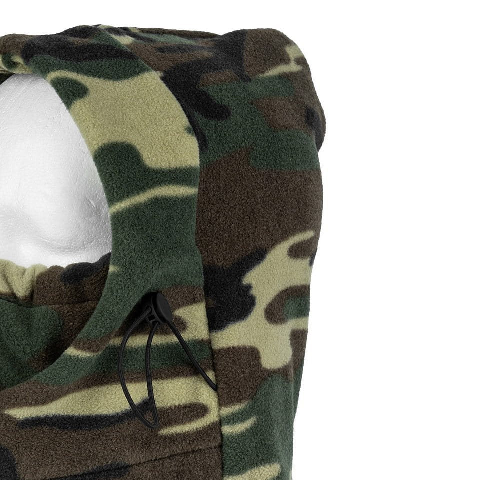 Pasamontañas POLAR Fleece negro, balaclava