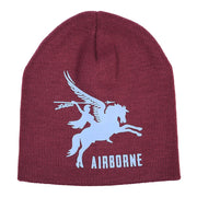 Gorro de punto de invierno con camuflaje AIRBORNE PEGASUS, talla única