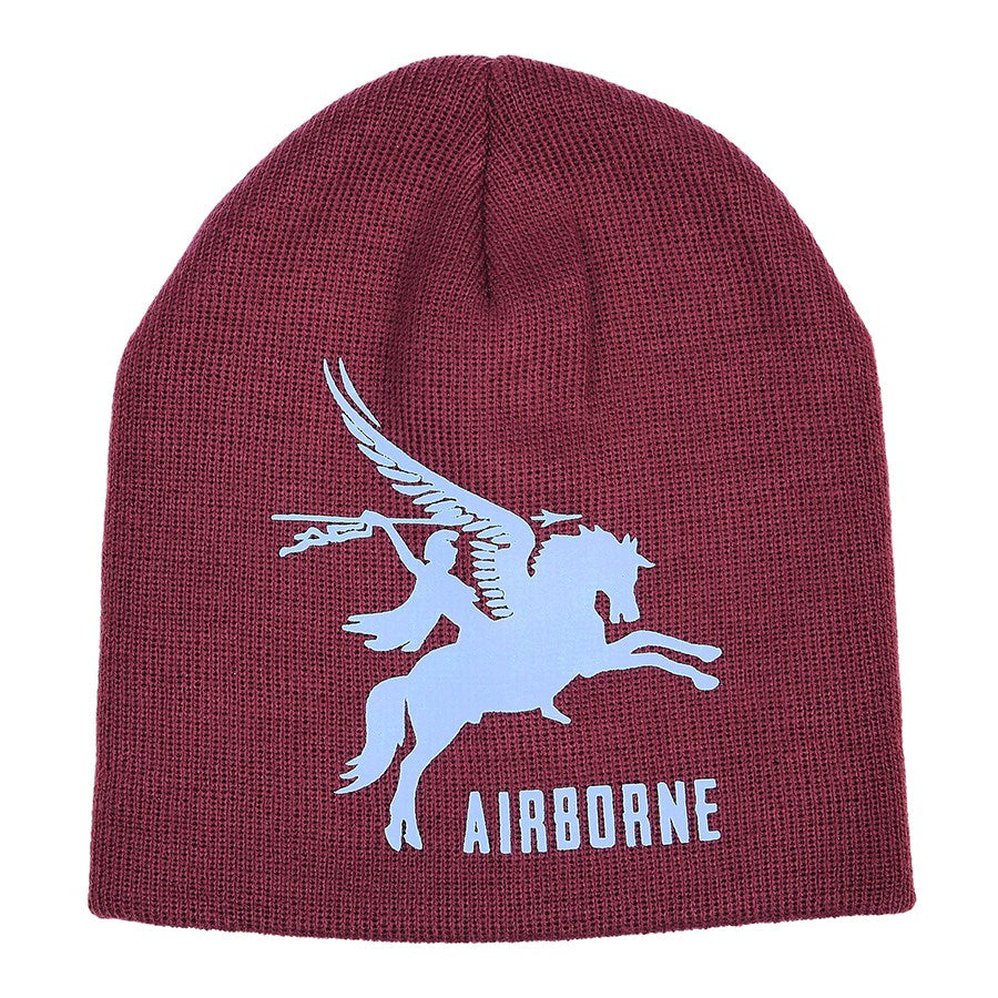 Gorro de punto de invierno con camuflaje AIRBORNE PEGASUS, talla única