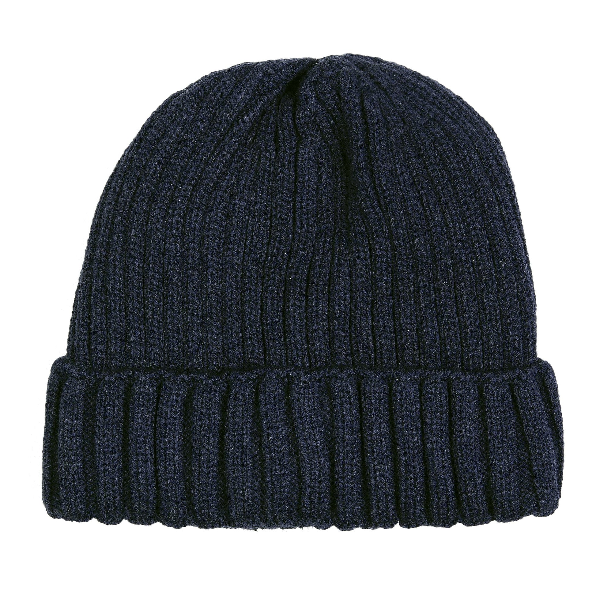 Gorro de punto Extreme Beanie negro con forro de pelo