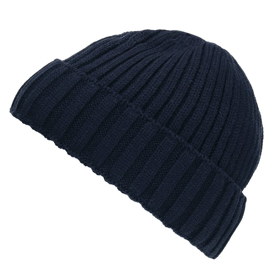 Gorro de punto Extreme Beanie negro con forro de pelo