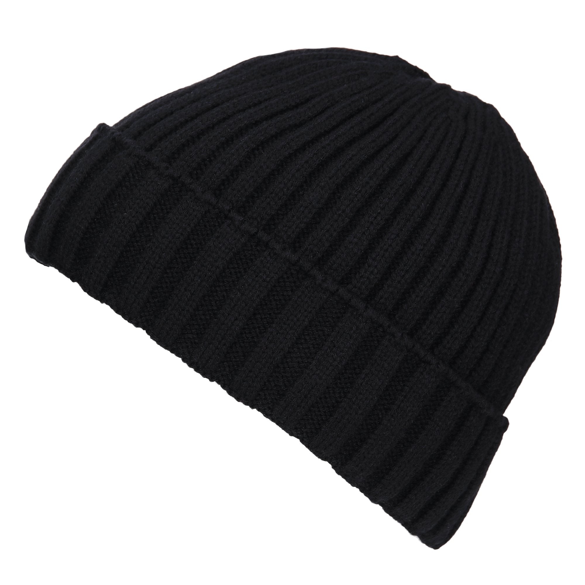 Gorro de punto Extreme Beanie negro con forro de pelo