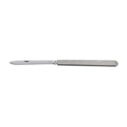 Cuchillo plegable de degustación con hoja de acero inoxidable 10,5 cm y mango inox
