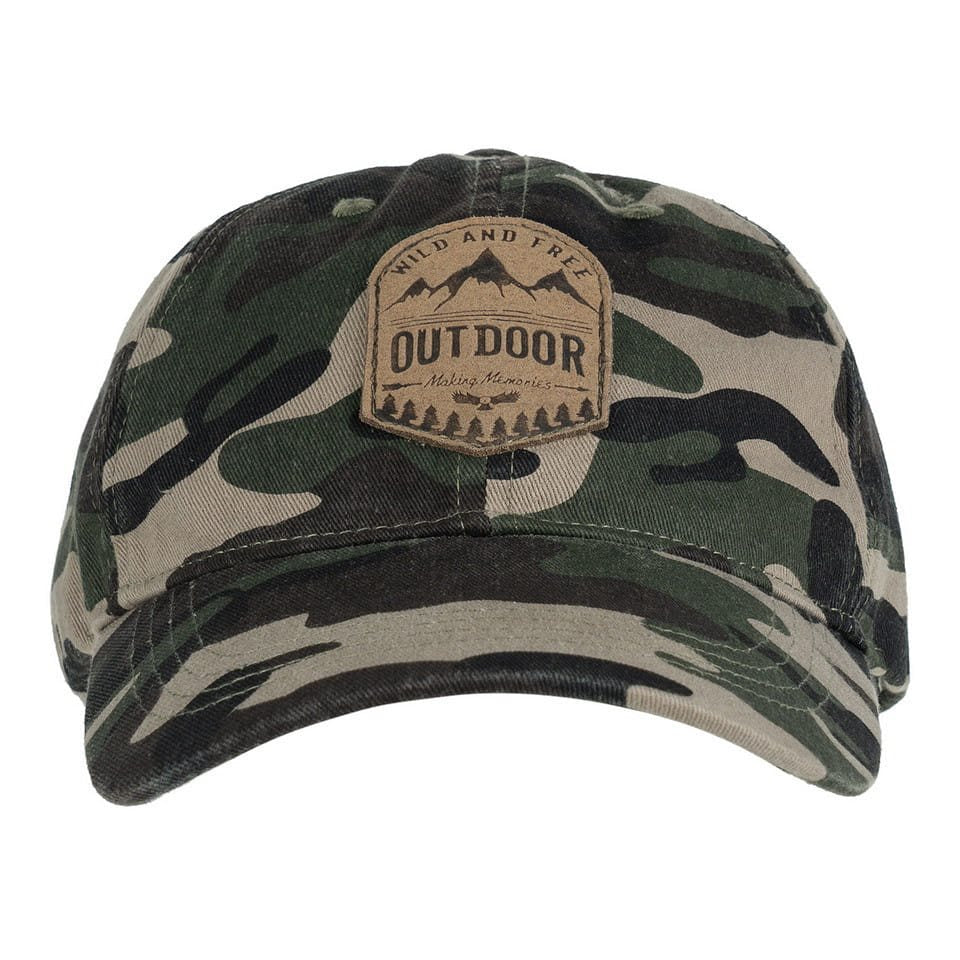 Gorra de béisbol camuflaje OUTDOOR prelavada