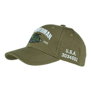 Gorra de béisbol M4 SHERMAN verde, 100% algodón