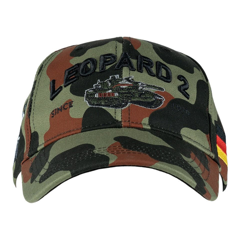 Gorra baseball LEOPARD 2 en camuflaje Flecktarn