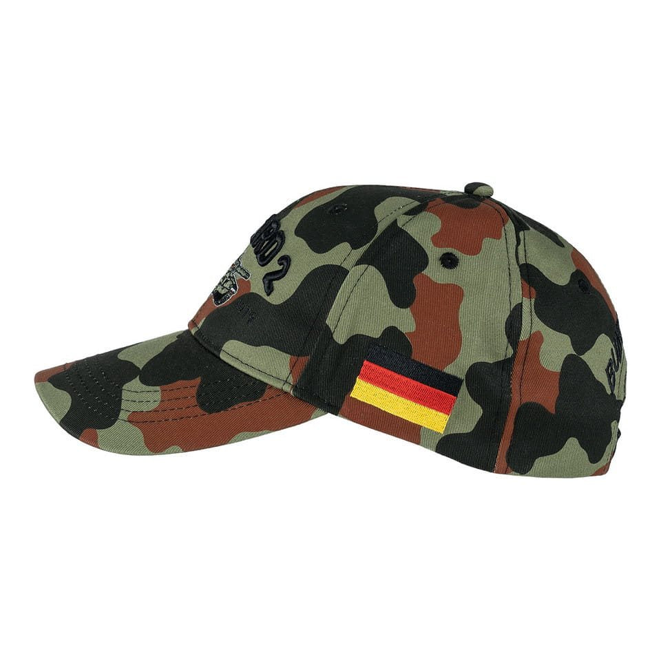 Gorra baseball LEOPARD 2 en camuflaje Flecktarn