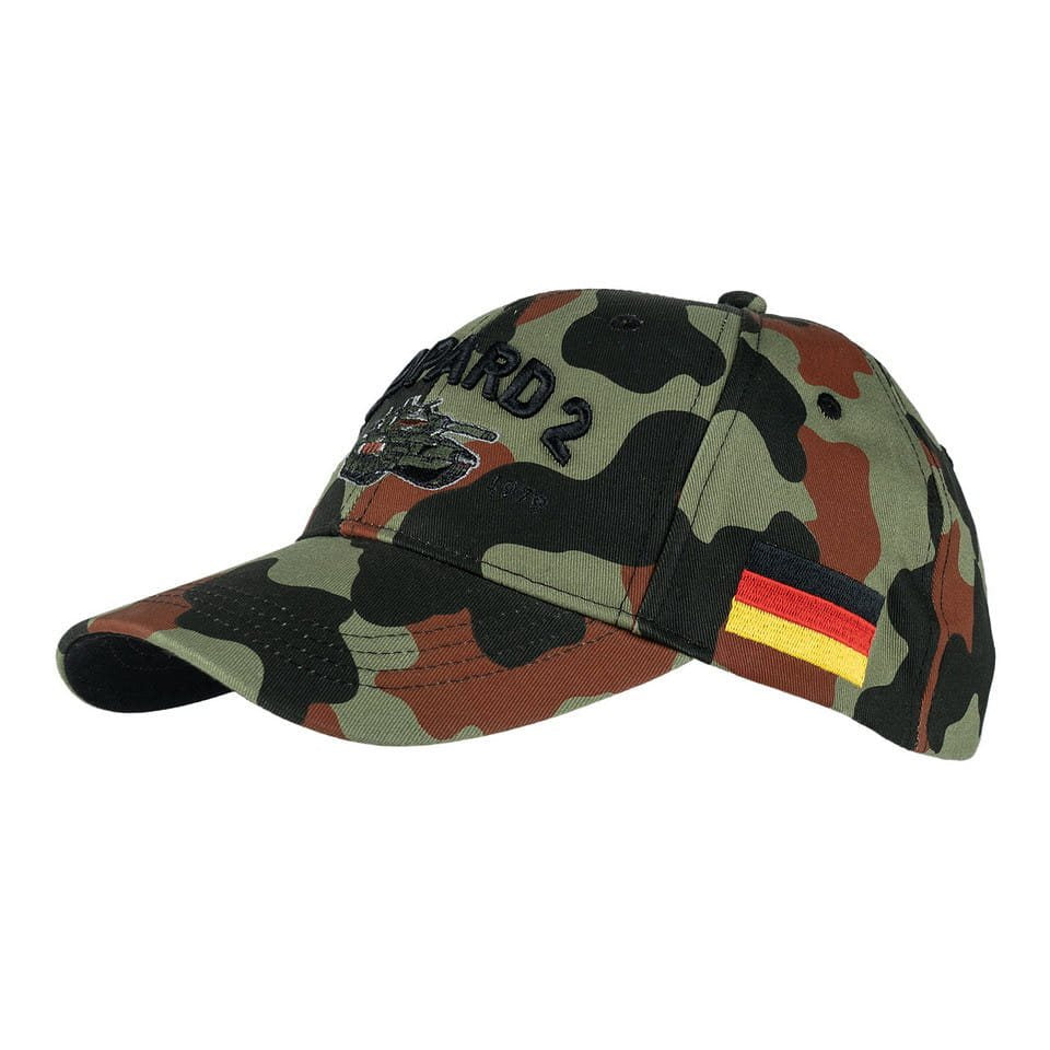 Gorra baseball LEOPARD 2 en camuflaje Flecktarn