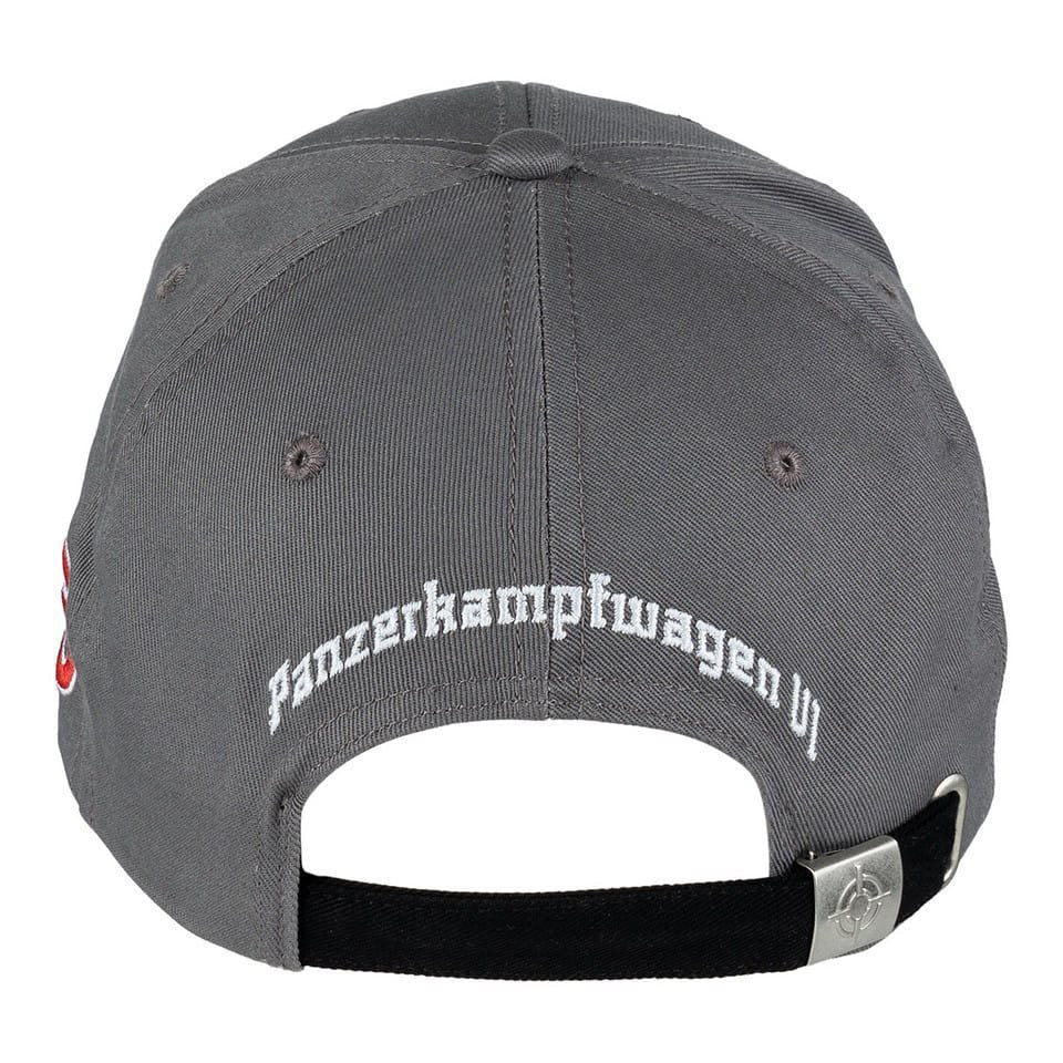 Gorra baseball TIGER tanque gris - vista frontal