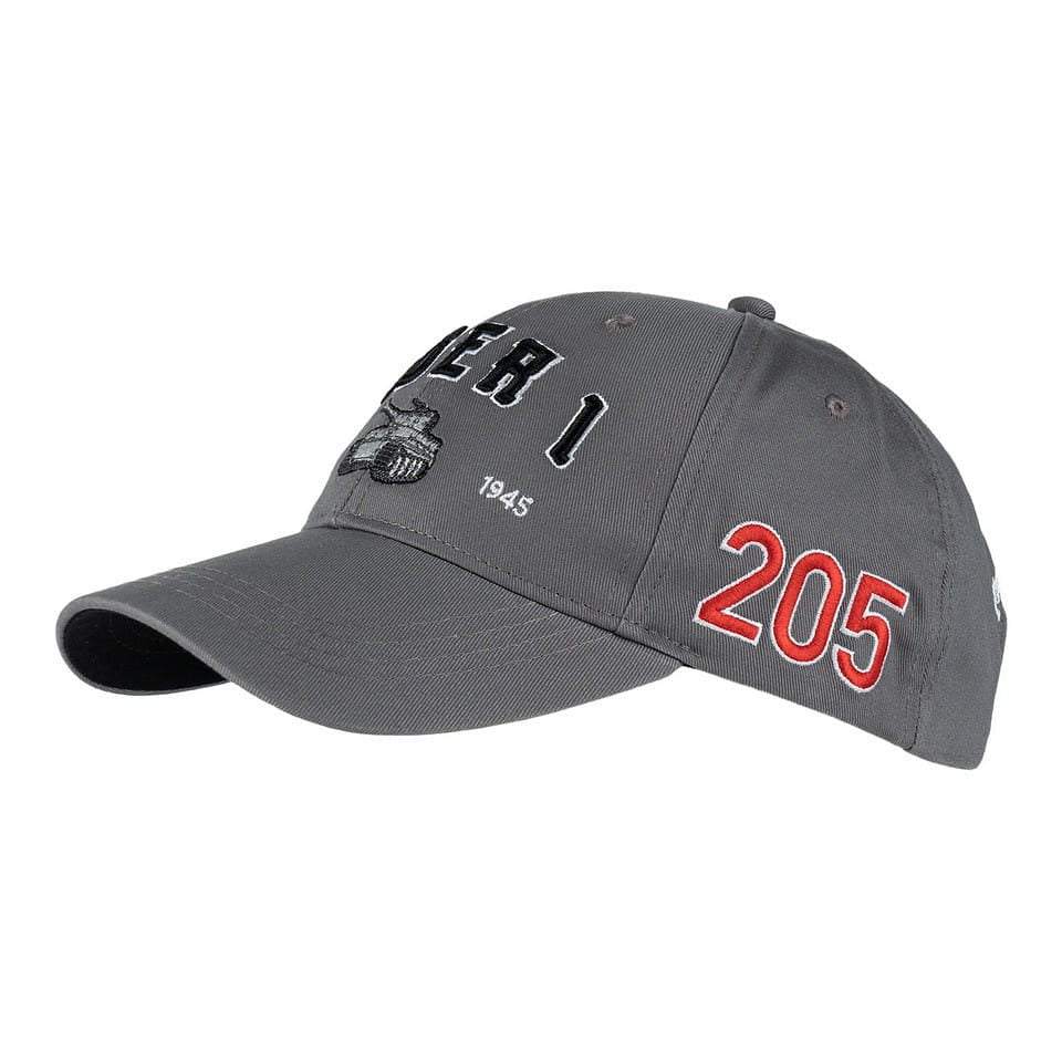 Gorra baseball TIGER tanque gris - vista frontal