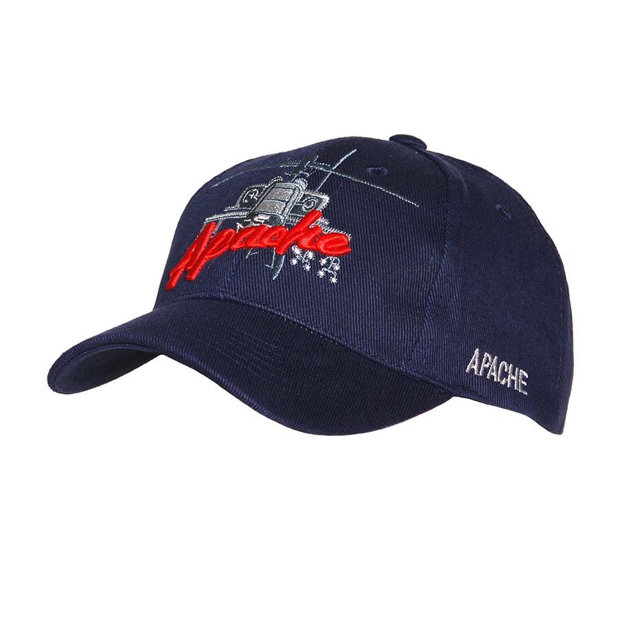 Gorra baseball APACHE con motivo helicóptero, imagen del producto
