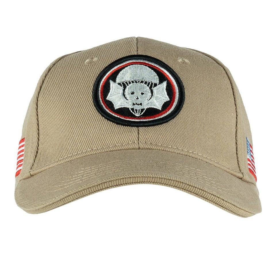 Gorra baseball 506st PIR negra, 100% algodón, talla única