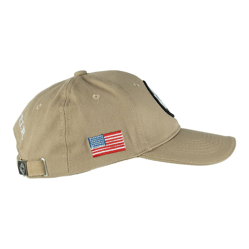 Gorra baseball 506st PIR negra, 100% algodón, talla única