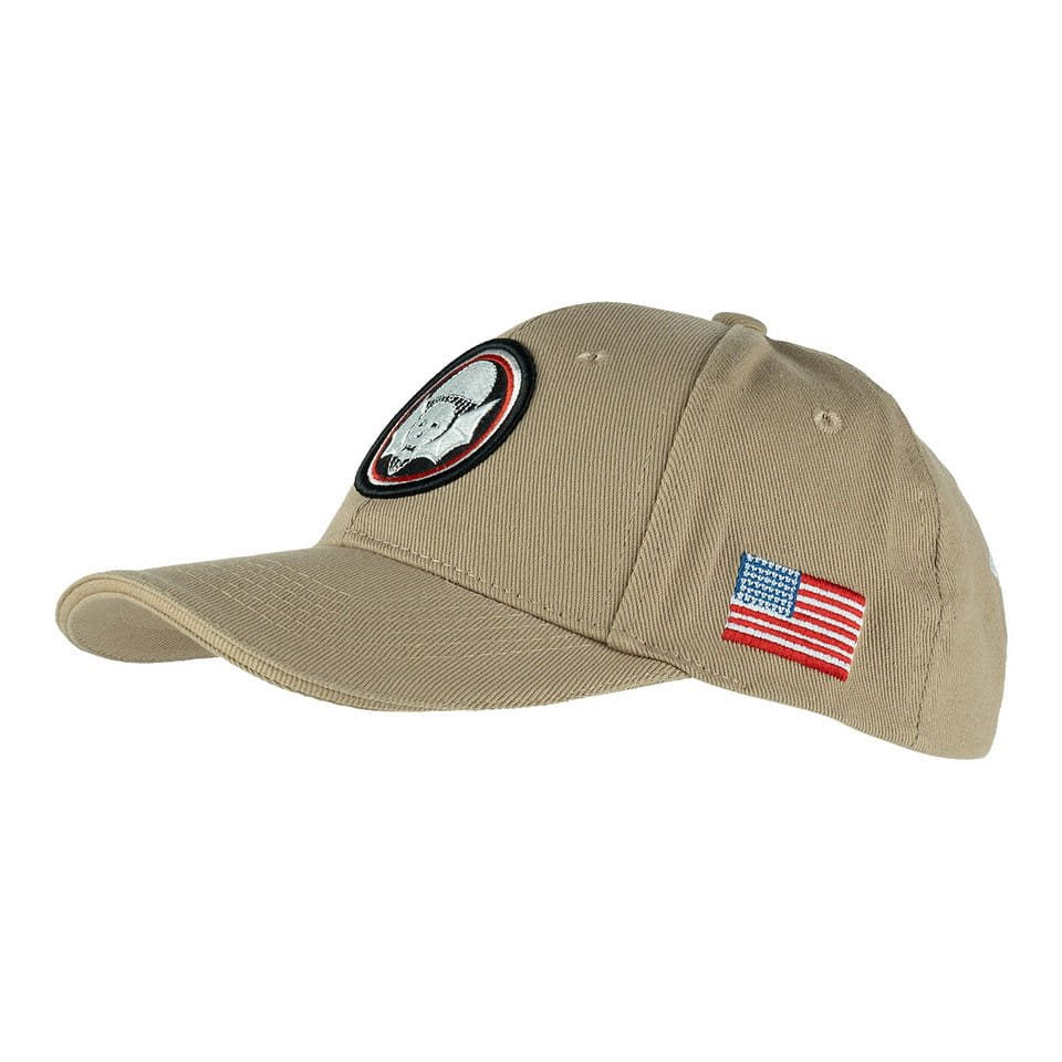Gorra baseball 506st PIR negra, 100% algodón, talla única