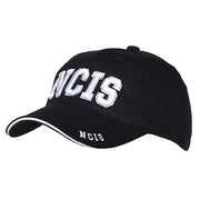 Gorra de béisbol NCIS negra, talla única, 100% algodón
