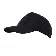Gorra infantil táctica VELCRO FlexFit negra, ajuste universal, 100% poliéster