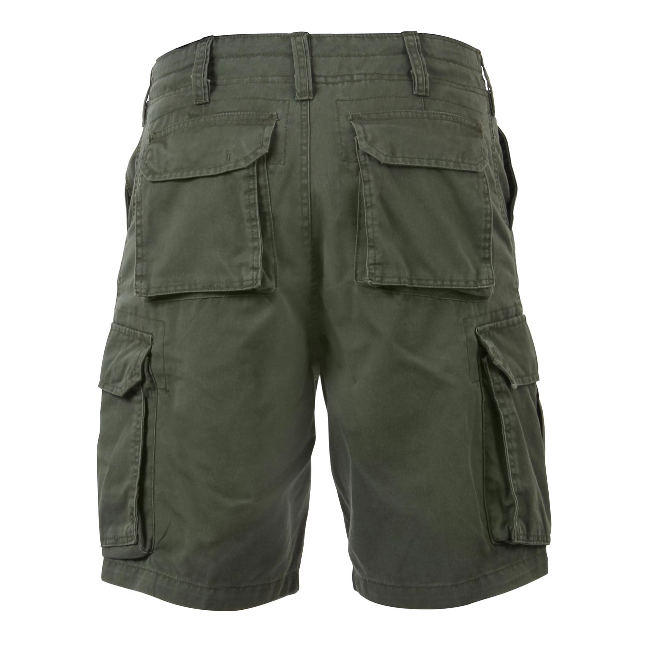 Shorts VAGE PARATROOPER verdes Rothco, estilo ACU en tejido resistente