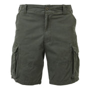 Shorts VAGE PARATROOPER verdes Rothco, estilo ACU en tejido resistente