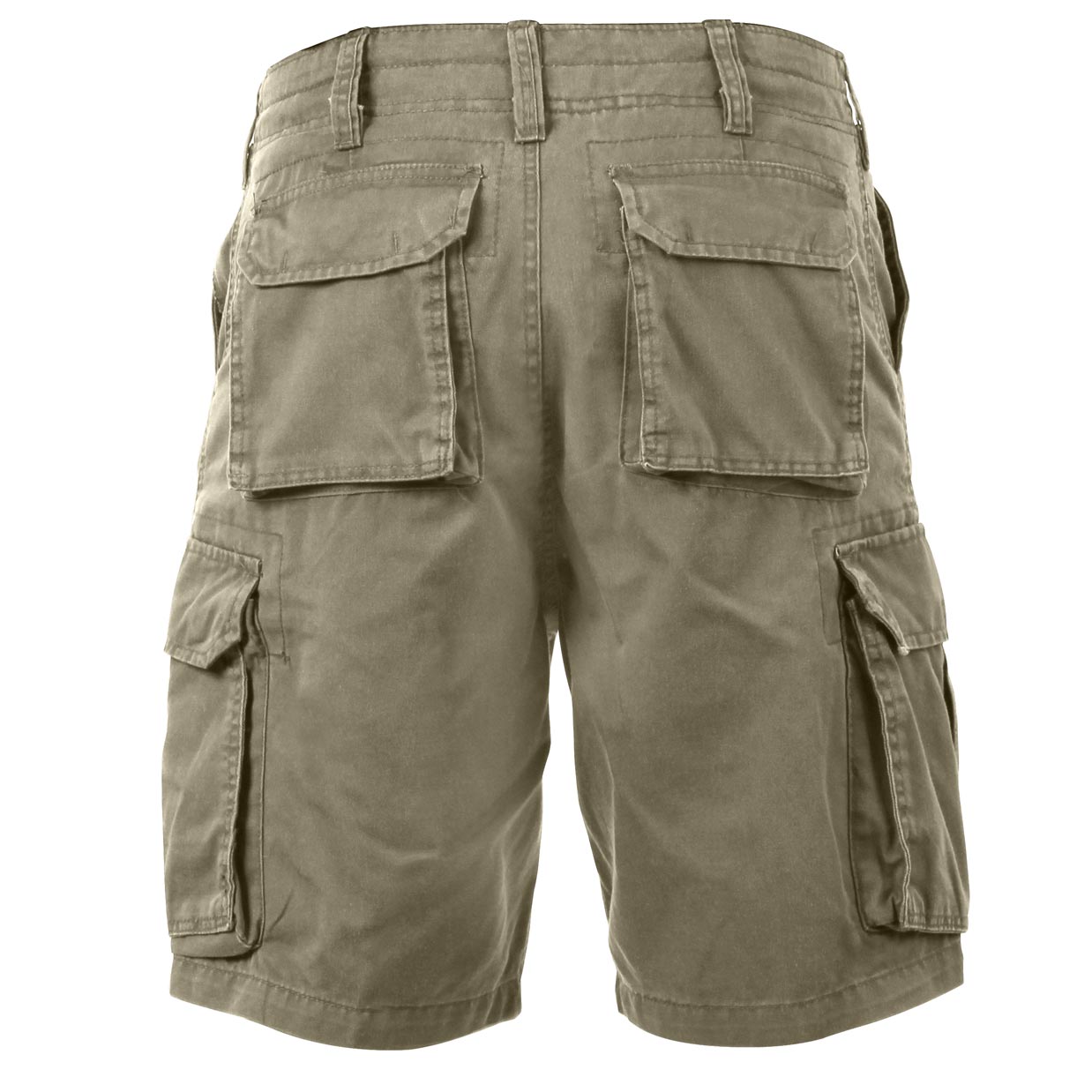 Shorts Paratrooper Rothco ACU kaki, cortos prolongados de tejido resistente
