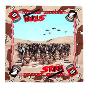 Pañuelo AIRBORNE DESERT STORM con estampado de paracaidistas, 100% algodón