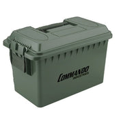 Caja de munición AMMO-OUTDOOR XL verde de plástico polipropileno