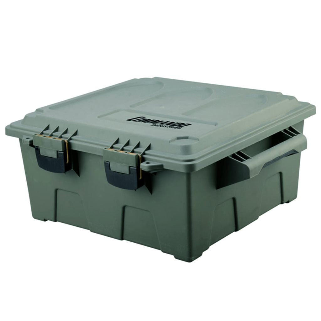 Caja de transporte universal grande de plástico verde en polipropileno resistente