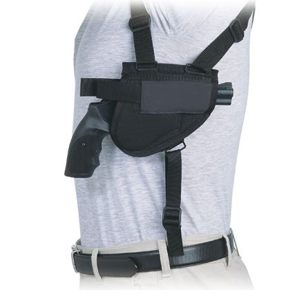 Funda axilar horizontal combinada para revólver de 2 pulgadas para diestros