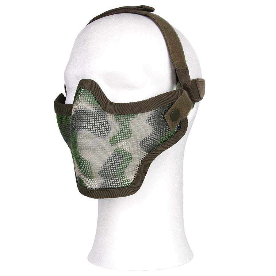 Maska AIRSOFT ochranná OLIV, máscara protectora oliv para airsoft que cubre nariz y boca