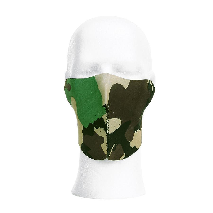 Mascarilla de neopreno reversible WOODLAND, protección facial para tiempo frío y contra BB, talla única