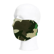 Mascarilla de neopreno reversible WOODLAND, protección facial para tiempo frío y contra BB, talla única