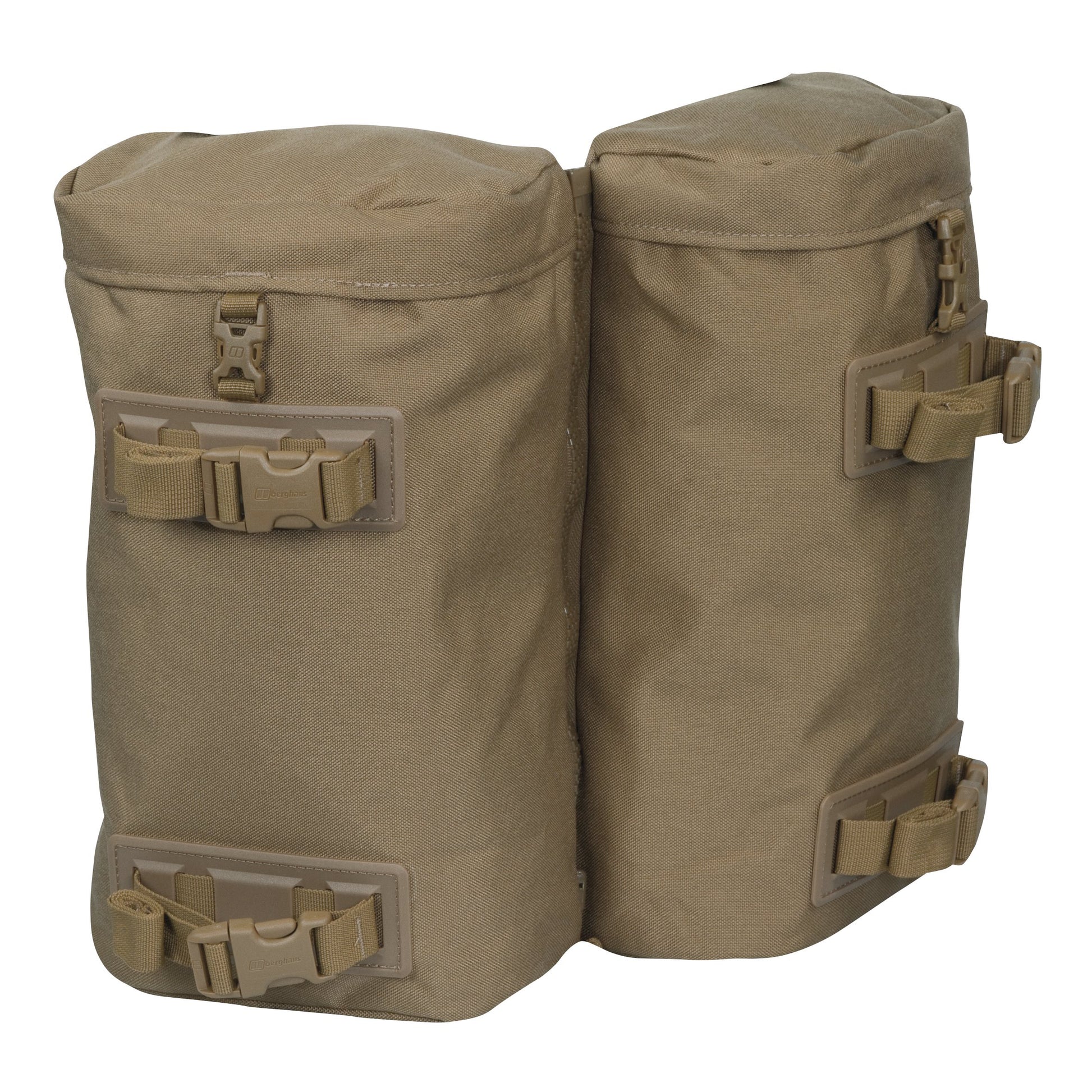 Bolsillos laterales MMPS II verdes 2x10L (20L) para mochilas Centurio y Crusader