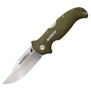 Cuchillo plegable BUSH RANGER LITE verde con hoja 8Cr13MoV y mango de nylon reforzado