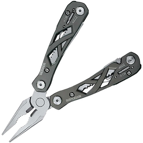 Alicates multifunción plegables SUSPENSION MP Gerber vista frontal