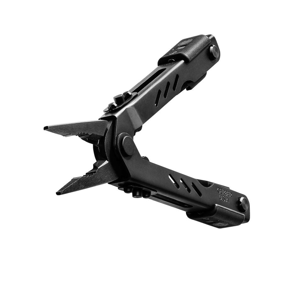 Multiherramienta Gerber MP 400 negra, alicates con sistema Safe-T-Plus
