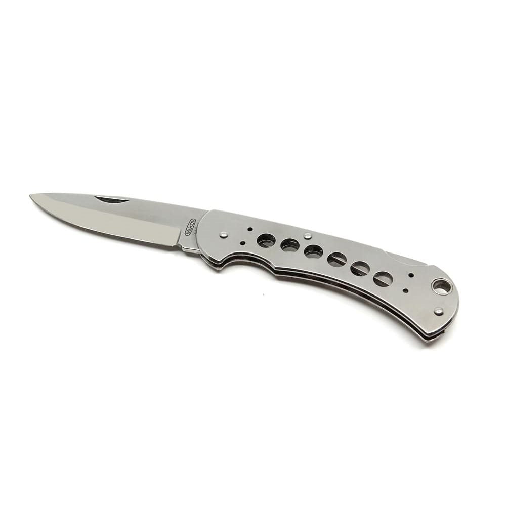 Navaja plegable SAVAGE HABLOCK 220-XN-1 en acero inoxidable con seguro