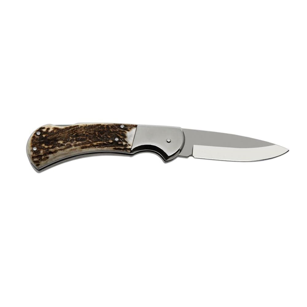 Navaja plegable SAVAGE HABLOCK 220-XP-1, acero inoxidable y empuñadura de asta