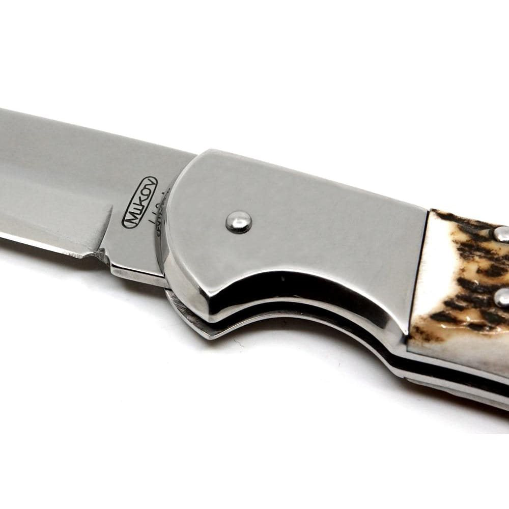 Navaja plegable SAVAGE HABLOCK 220-XP-1, acero inoxidable y empuñadura de asta