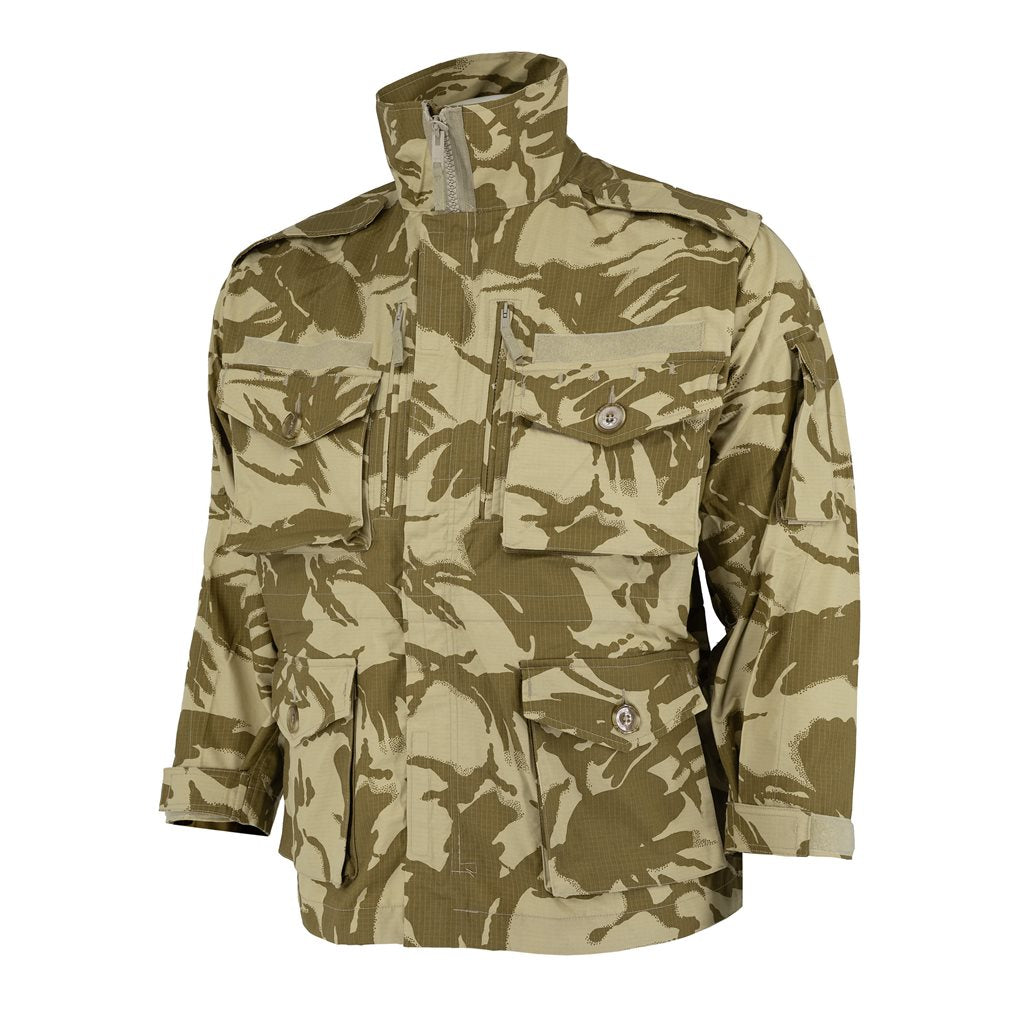 Blusa militar rumana rip-stop DPM Desert - original ejercito