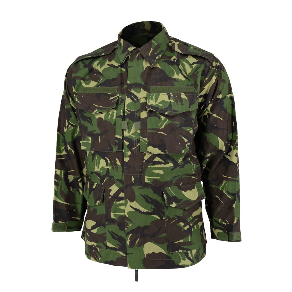 Chaqueta rumana rip-stop DPM, camuflaje de campaña
