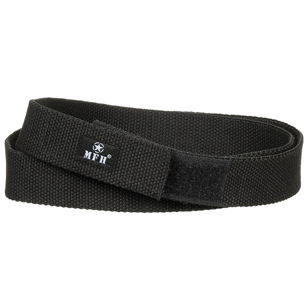 Cinturón para pantalón 32 mm negro con cierre de velcro - Opasek se suchým zipem 32 mm ČERNÝ (22015A)
