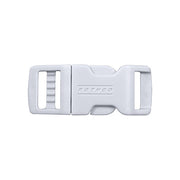 Hebilla Fastex blanca 1/2" (12,7 mm) para pulseras paracord