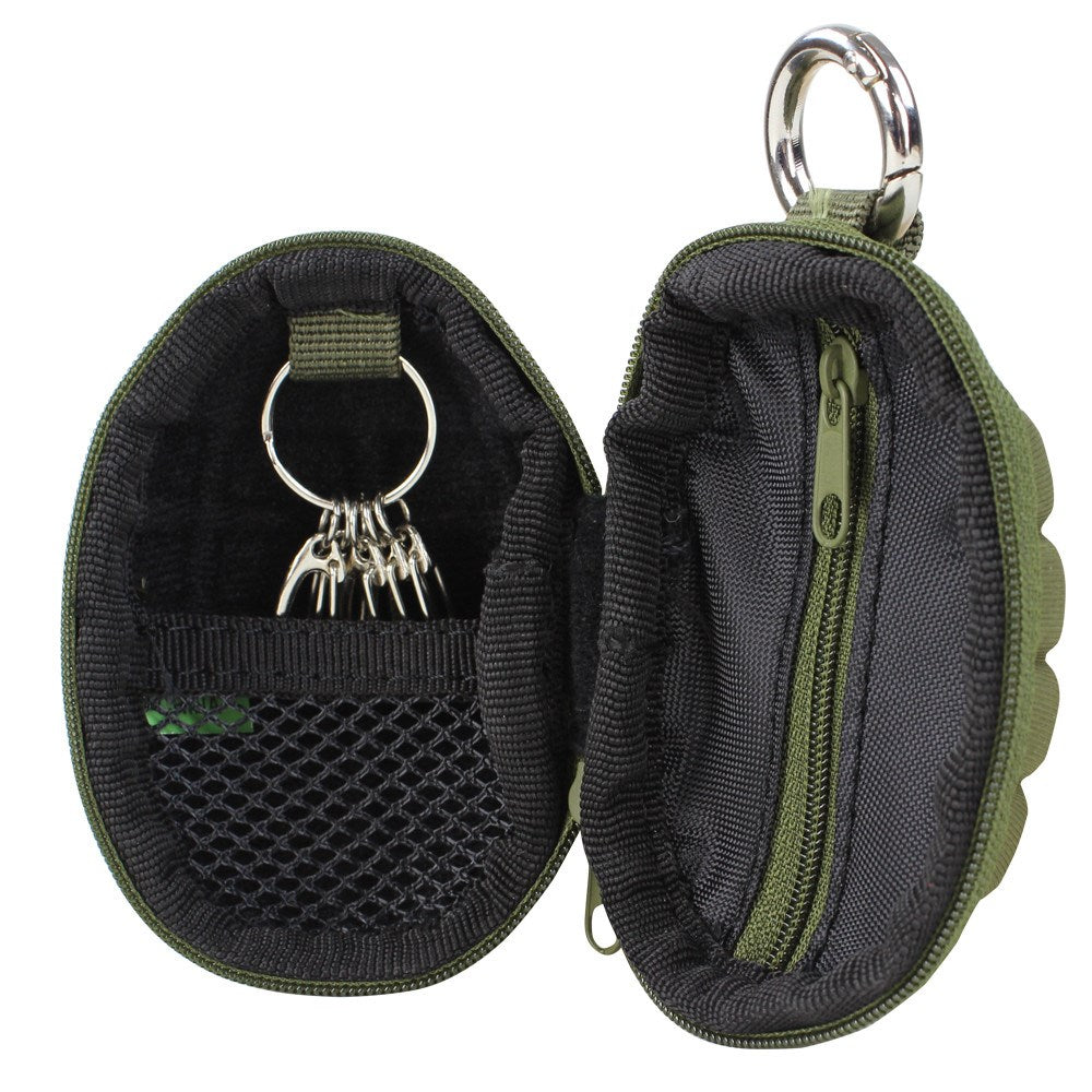 Estuche CONDOR con forma de granada para monedas, llaves y pequeños objetos
