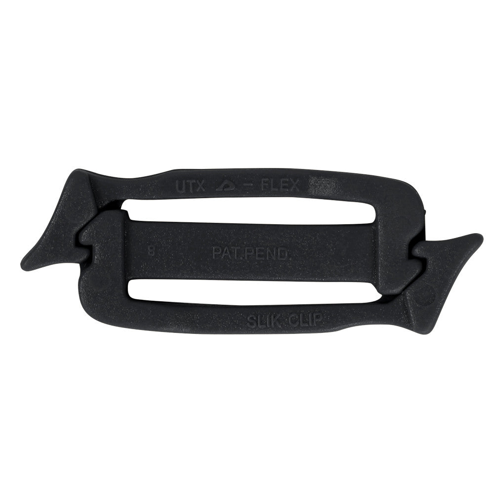 Hebilla plástica SLIK CLIP negra para correas hasta 2,5 cm