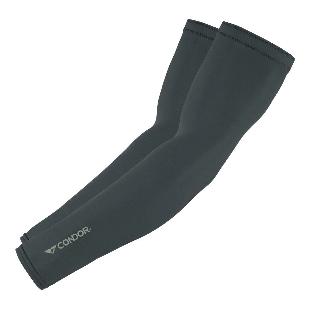 Manguitos GRAPHITE, cubre brazos de nailon transpirable con tiras de silicona en los extremos