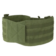 Laterales modulares (cummerbund) para chaleco VAS verde, sustituyen correas laterales y permiten fijar bolsas PALS/MOLLE