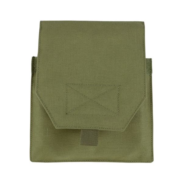 Bolsillos para placas laterales VAS verdes, accesorio para portaplacas